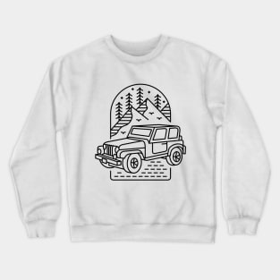 My Jeep My Adventure 4 Crewneck Sweatshirt